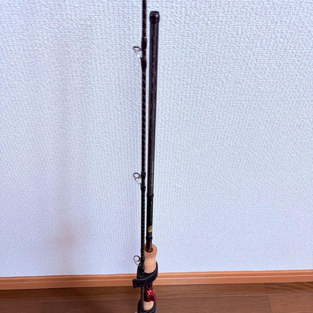 19 Scorpion バスロッド 1652R-2 ロッドケース付き 釣竿