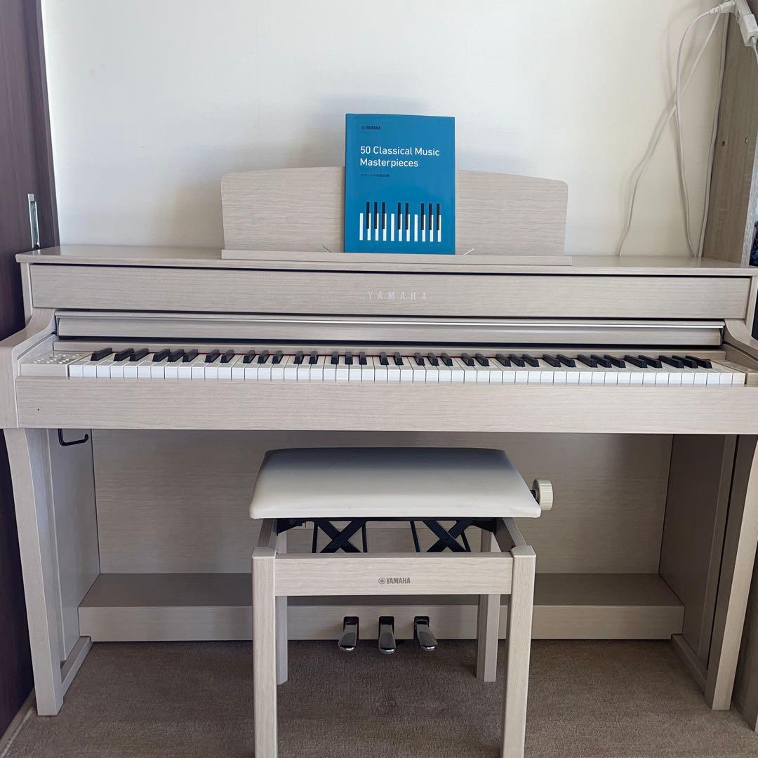 Yamaha CLP-645 電子ピアノ ライトウッド