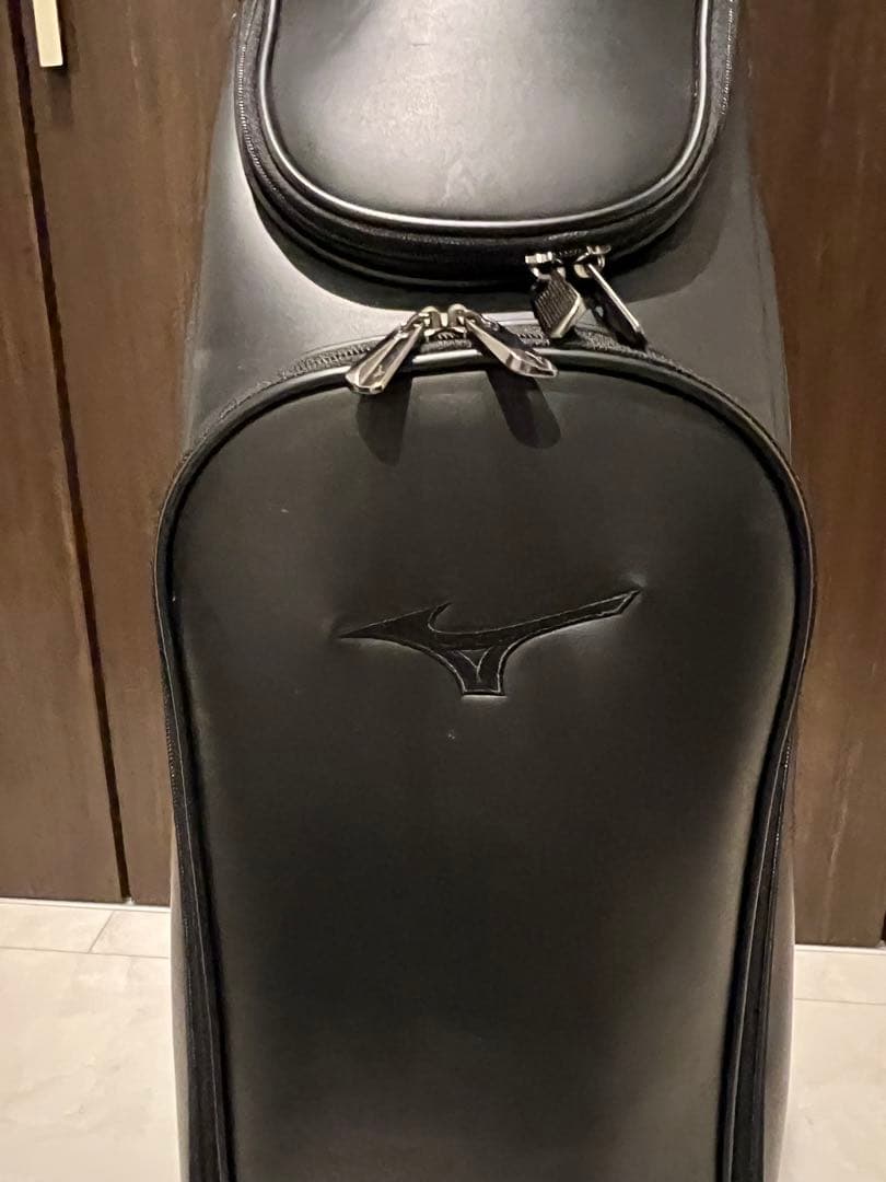 レクサス キャディバッグ 9.5インチ MIZUNO ブラック/ホワイト