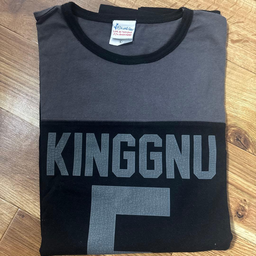 KINGGNU 東京ドームツアー　フットボールTシャツ ブラック 5