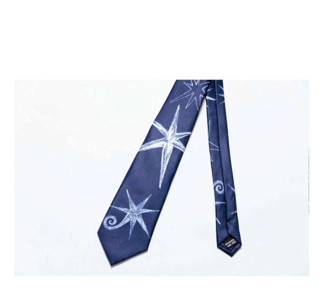 なとり 深海 The Abyss Printed tie ネクタイ