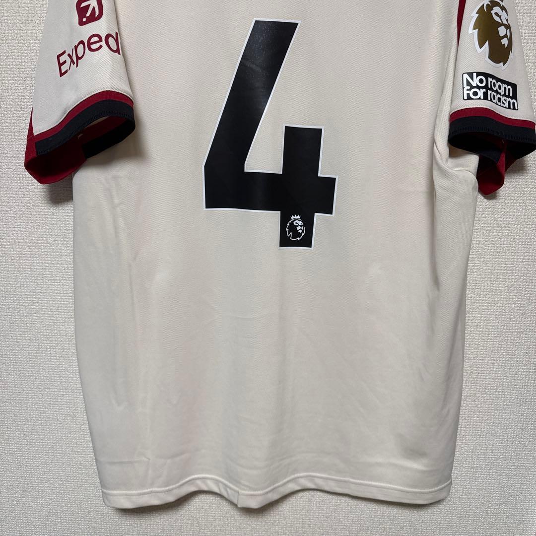 リヴァプール25-26アウェイユニフォーム　ファンダイク　サイズ2XL