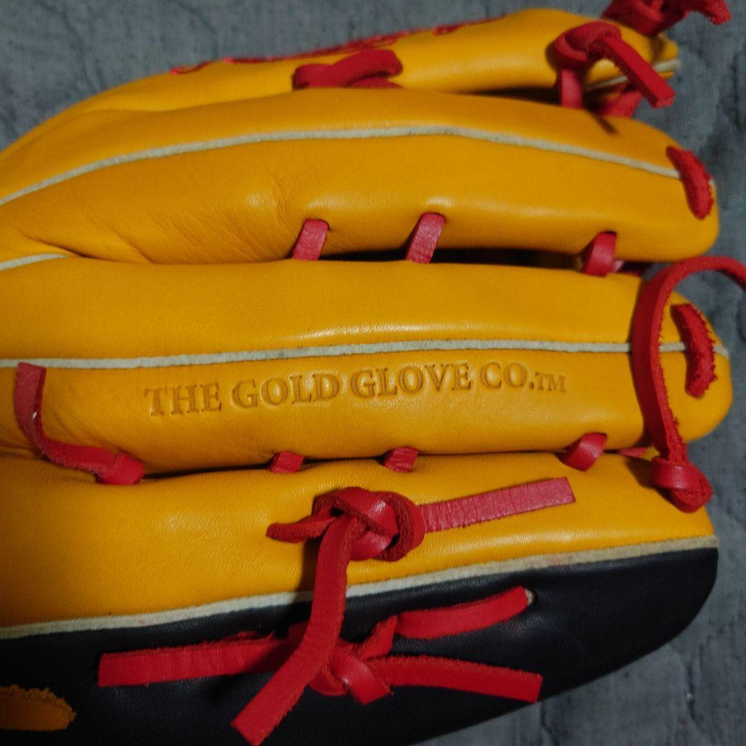新品展示品Rawlings R2G 軟式グローブ イエロー/レッド