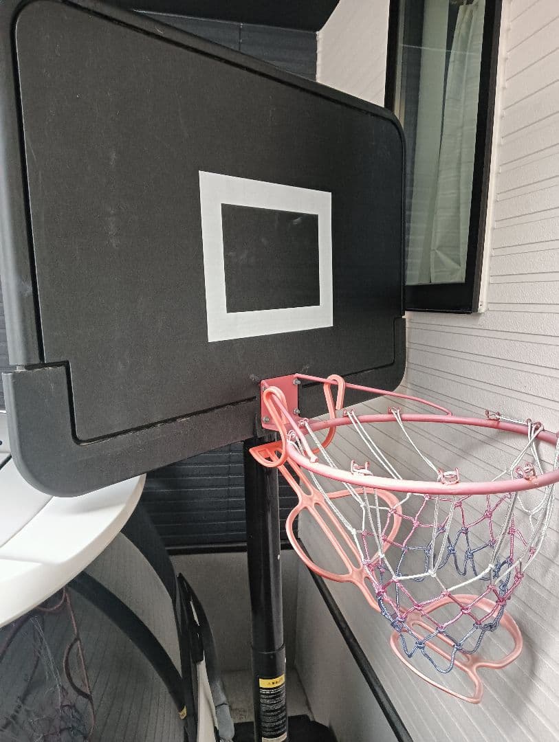 本格バスケットボールゴール 黒バックボード