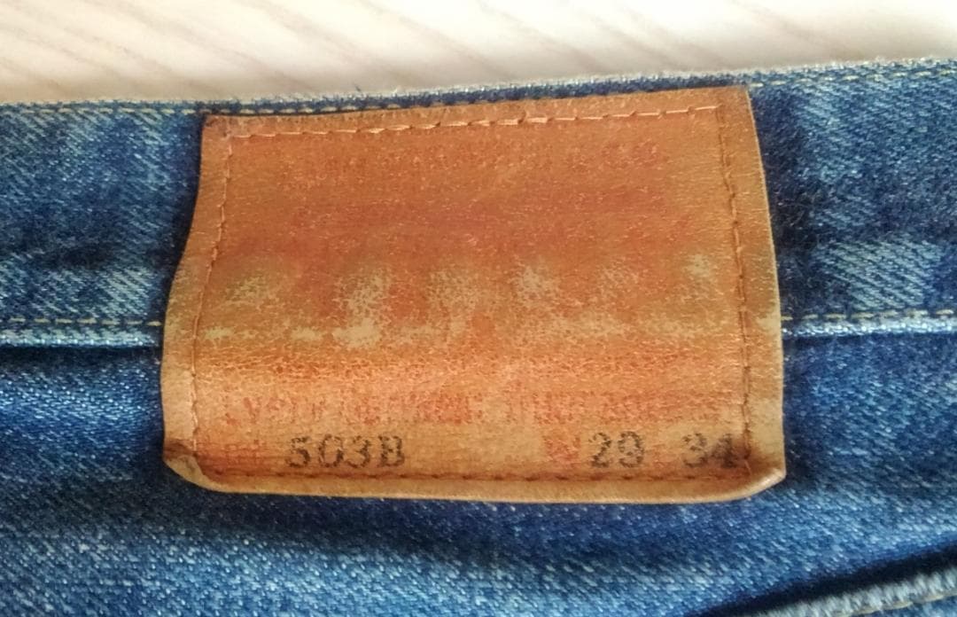 LEVIS　503B　BIGE　赤耳　94年購入　【送料無料】
