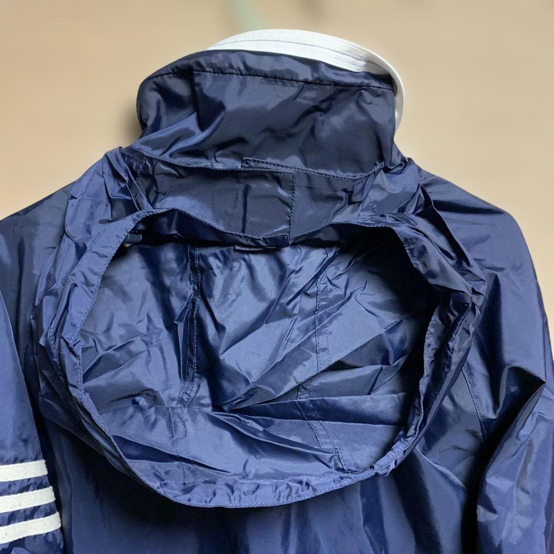 adidas ネイビー ウィンドブレーカー L