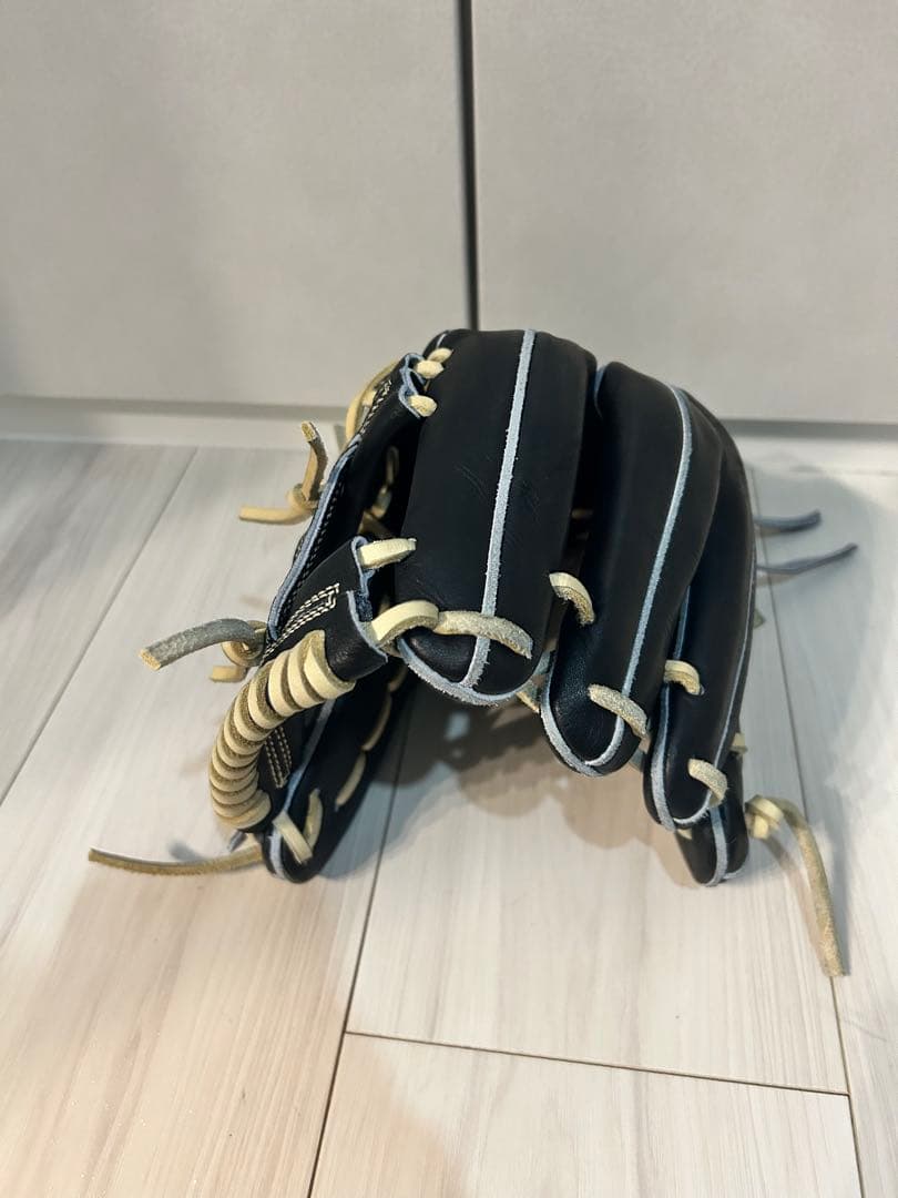 和牛JB 006Ｔ　小指２本　プロテオス型付　屋外未使用　黒　ショートサード