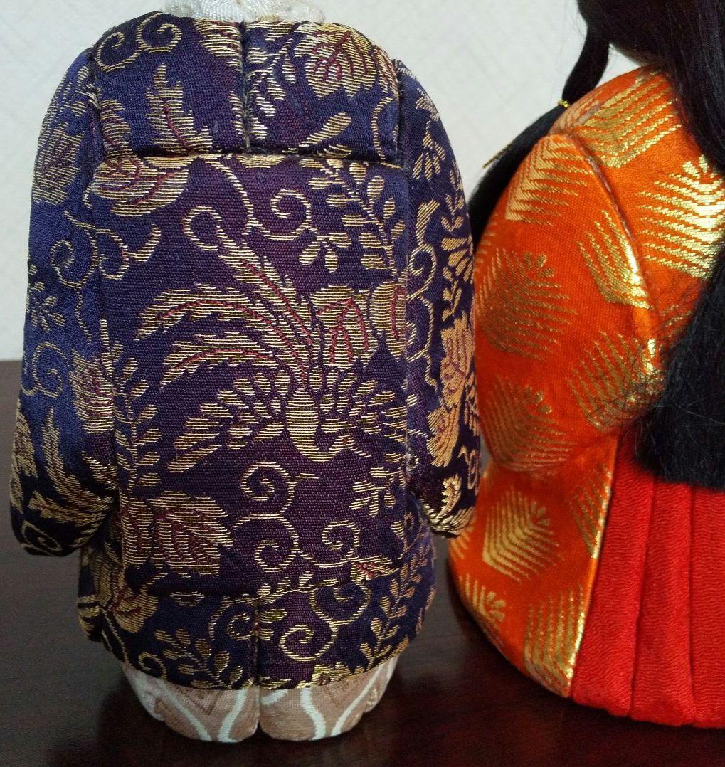 真多呂人形 お雛さま 親王飾り 立雛 木目込人形 桃の節句　希少品