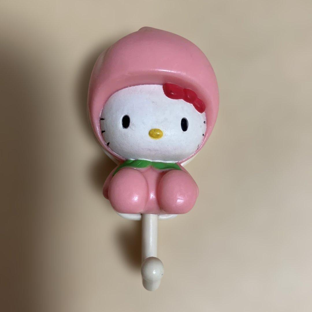 サントリーノベルティ　ハローキティ フルーツ　マグネットフック 6個セット