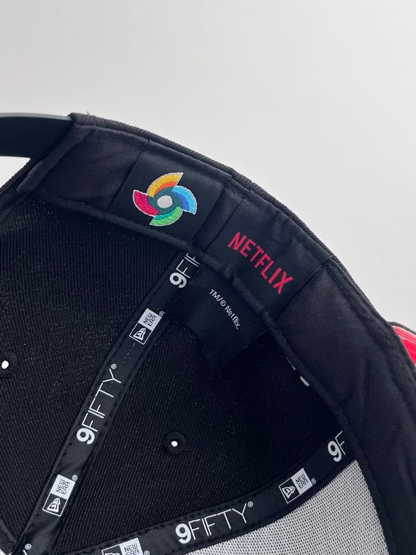 【新品ネット完売】WBCネトフリNewEra希少トリプルコラボCAP24時間発送