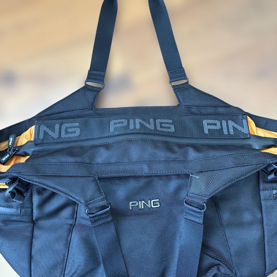 週末限定値下 美品　PING [ピン] トートバッグ　ブラック　大容量