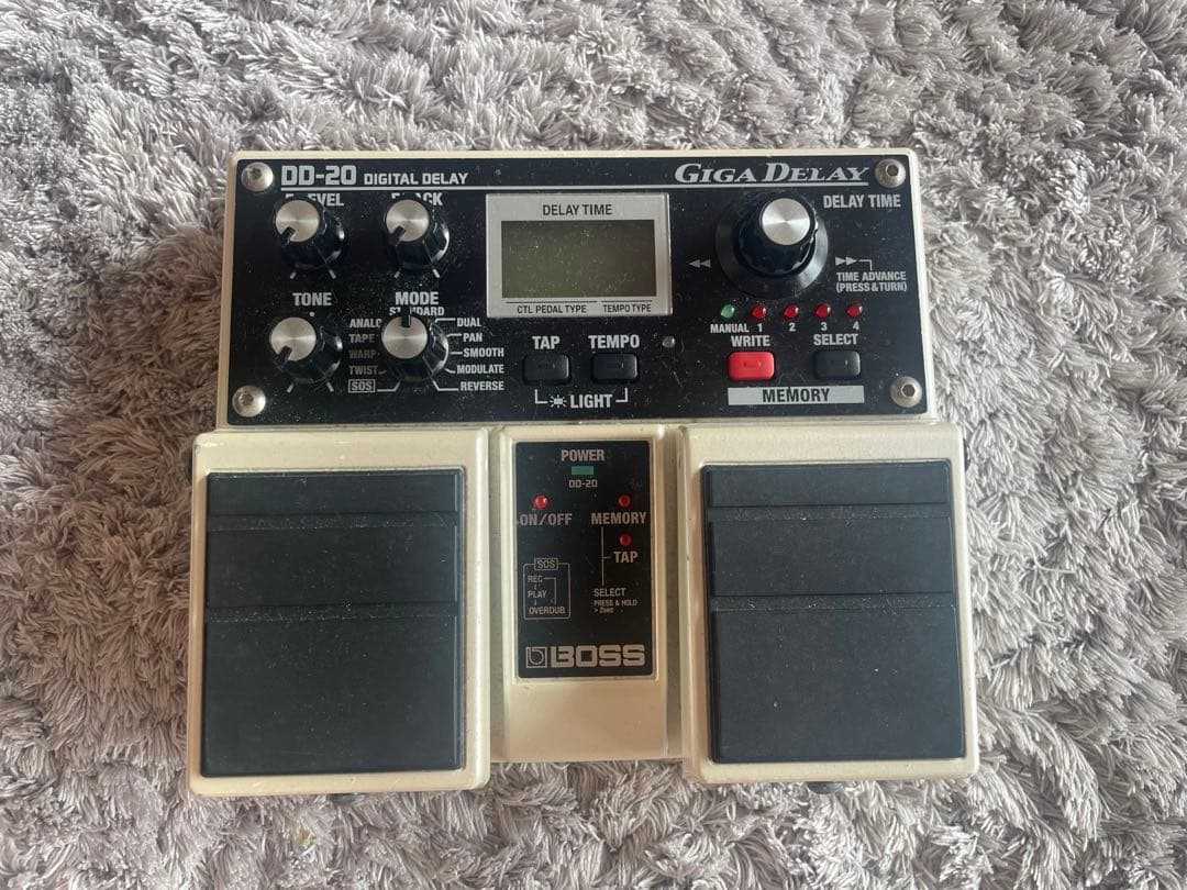 ギター BOSS DD-20 Digital Delay \" Giga Delay \"