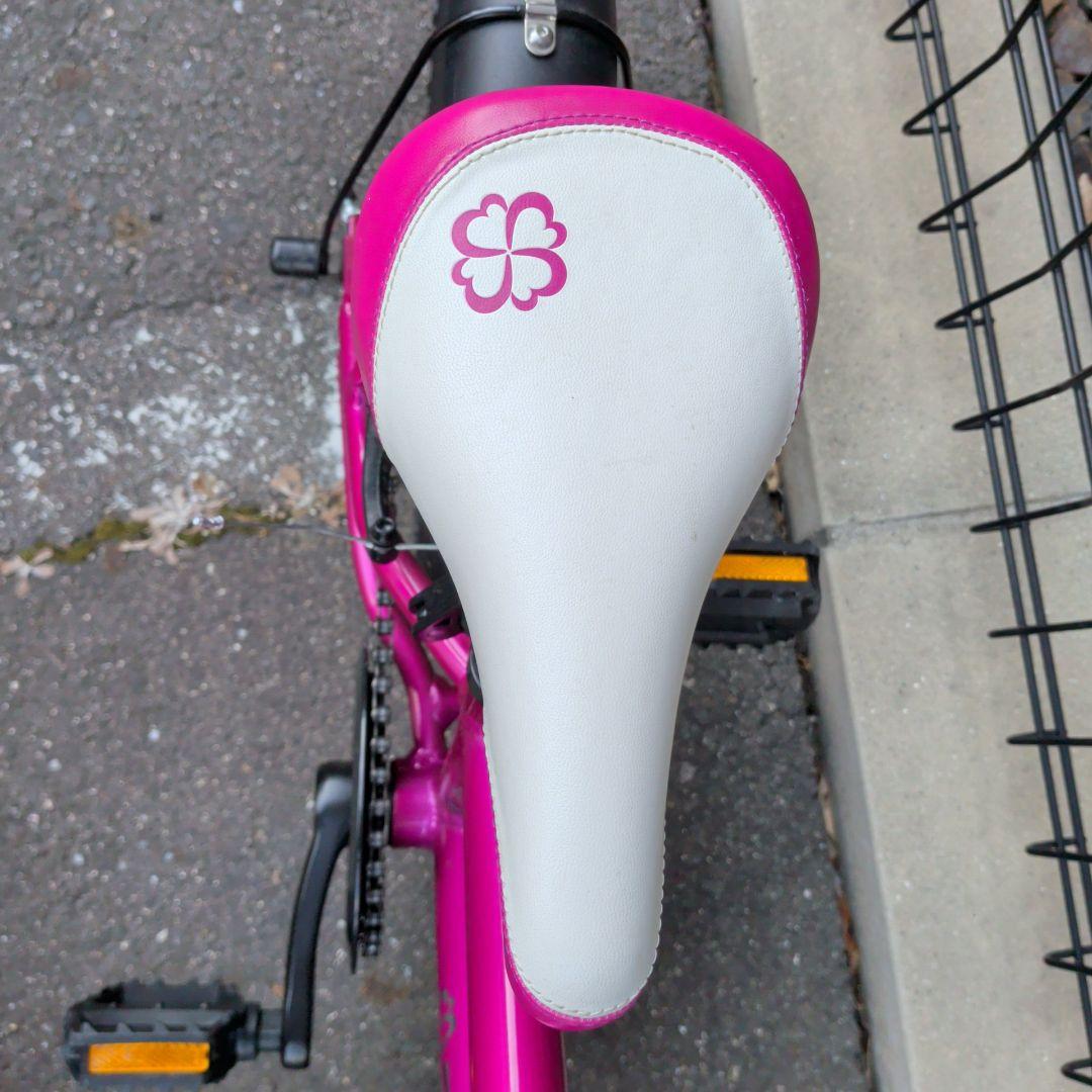 ヨツバサイクル 14インチ ピンク 美品 直接引取可