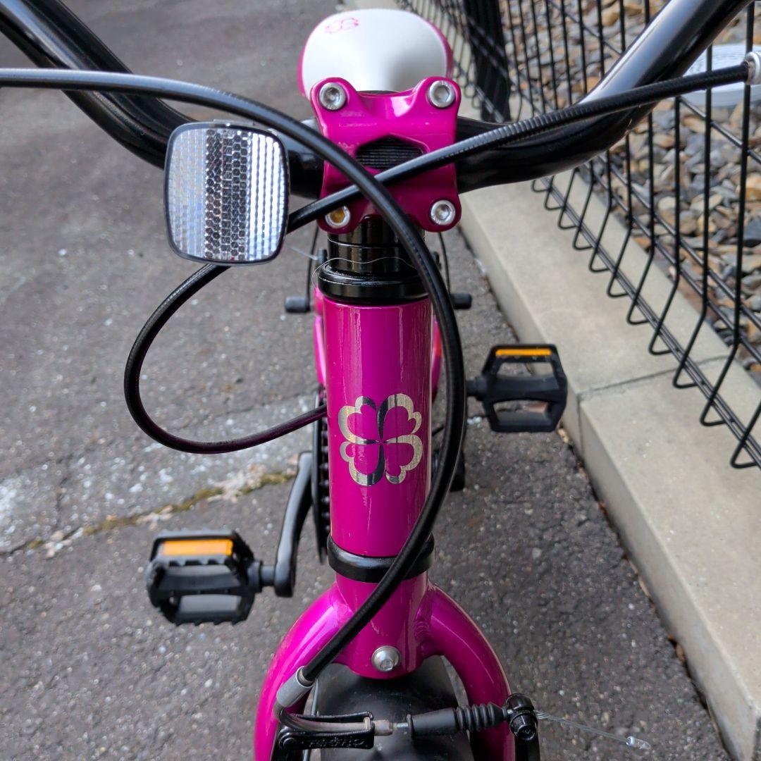 ヨツバサイクル 14インチ ピンク 美品 直接引取可