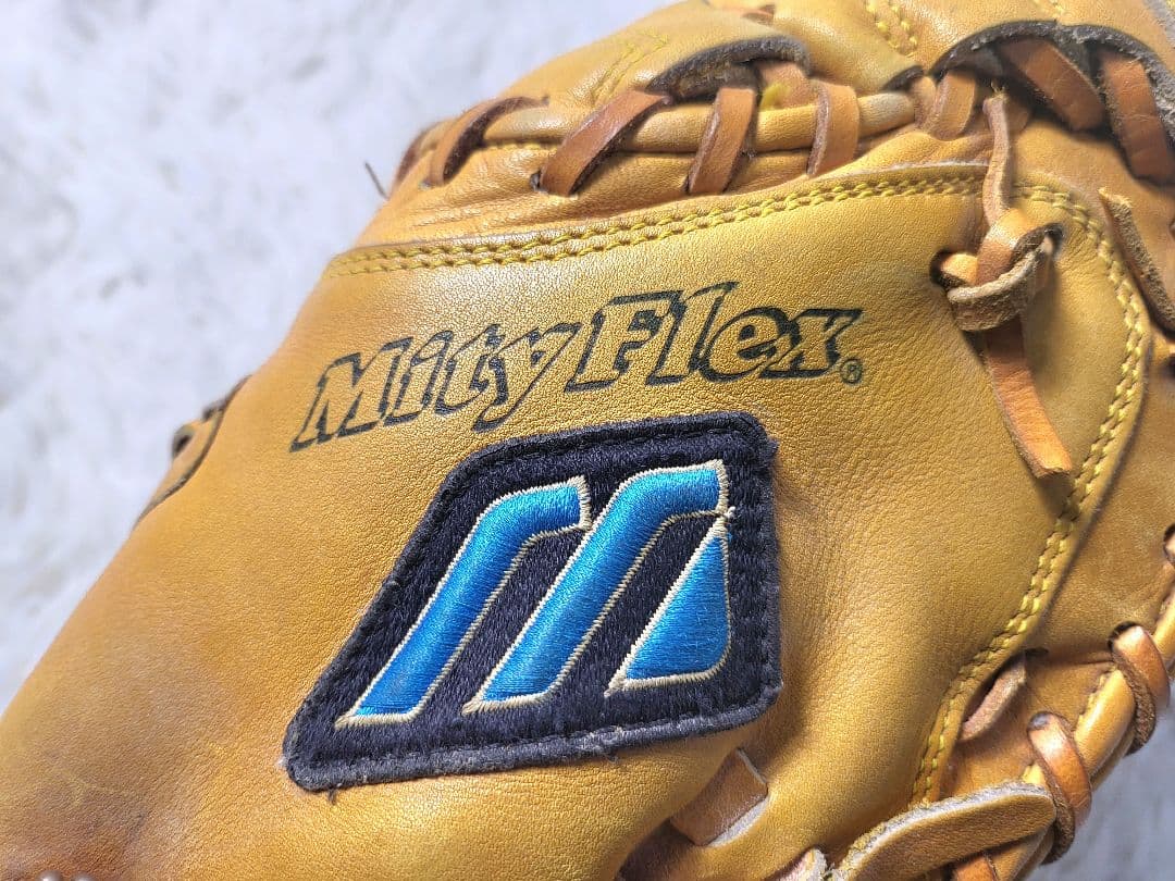【希少】ミズノ 日本製 キャッチャーミット 軟式グローブ　MityFlex