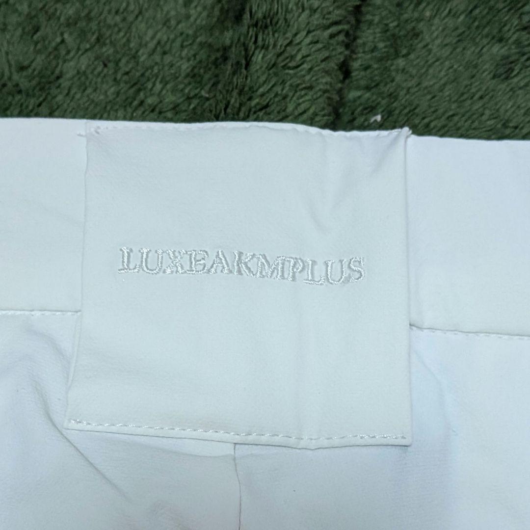 【新品】LUXEAKMPLUS サイドラインロングパンツ Mサイズ