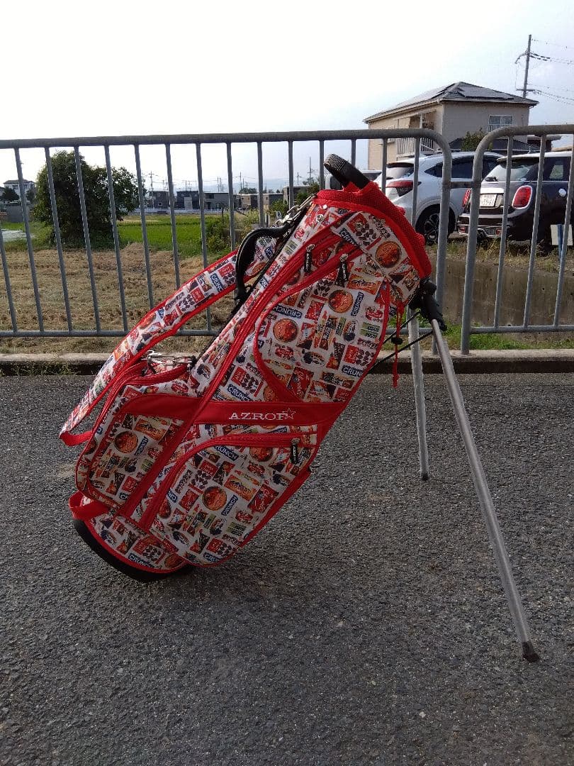 アズロフ　スタンド式キャディーバッグ