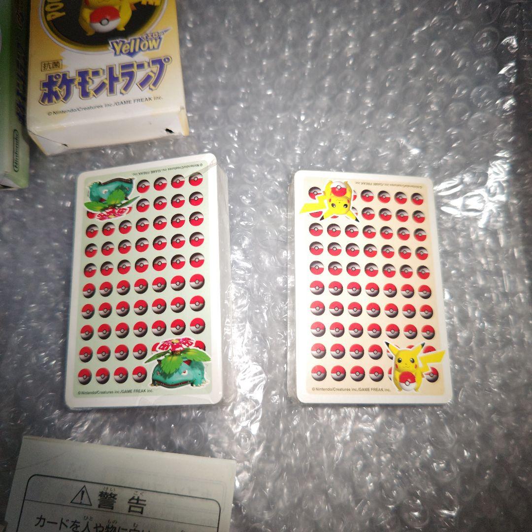 ポケットモンスター　トランプ　ポケモン　4種　未使用　現状品