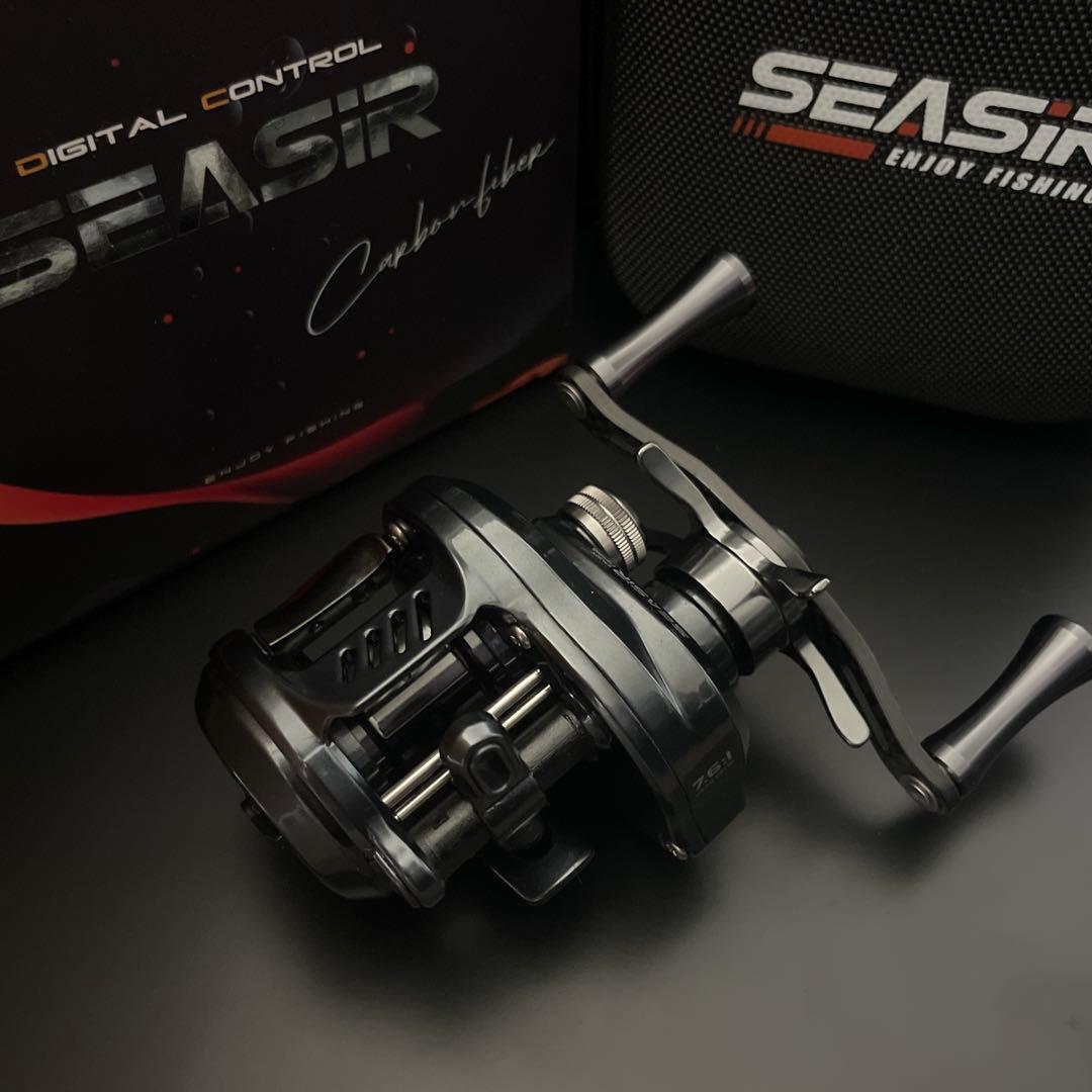DC搭載 Seasir dc round pro ベイトフィネス　ベイトリール左