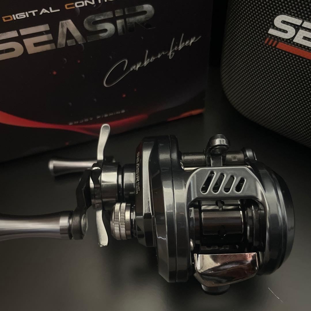 DC搭載 Seasir dc round pro ベイトフィネス　ベイトリール左