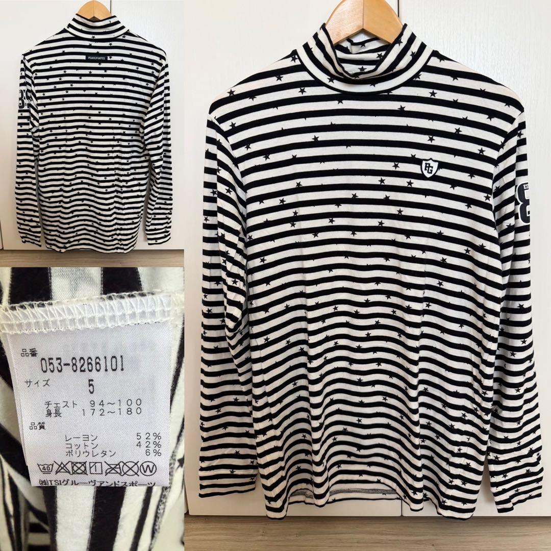 タッチ パーリーゲイツ 長袖シャツ ネックシャツ ベルト セット売り