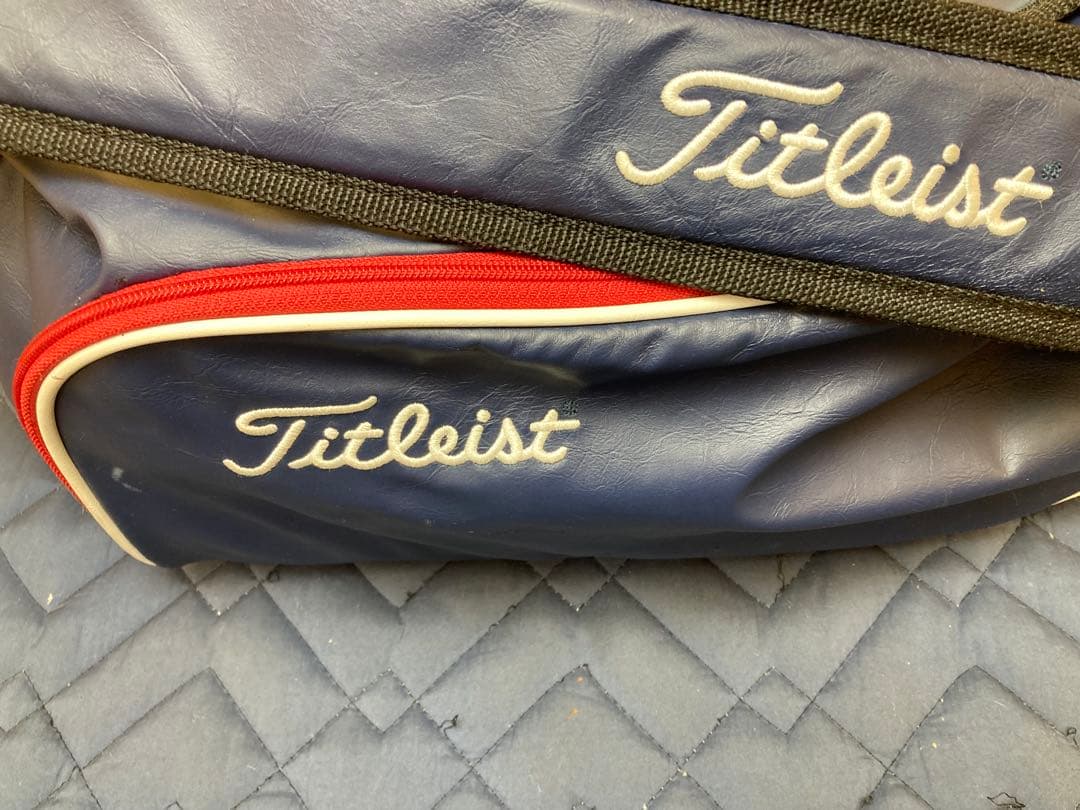 Titleist ゴルフバッグ ネイビー ショルダー　ボストンバッグ