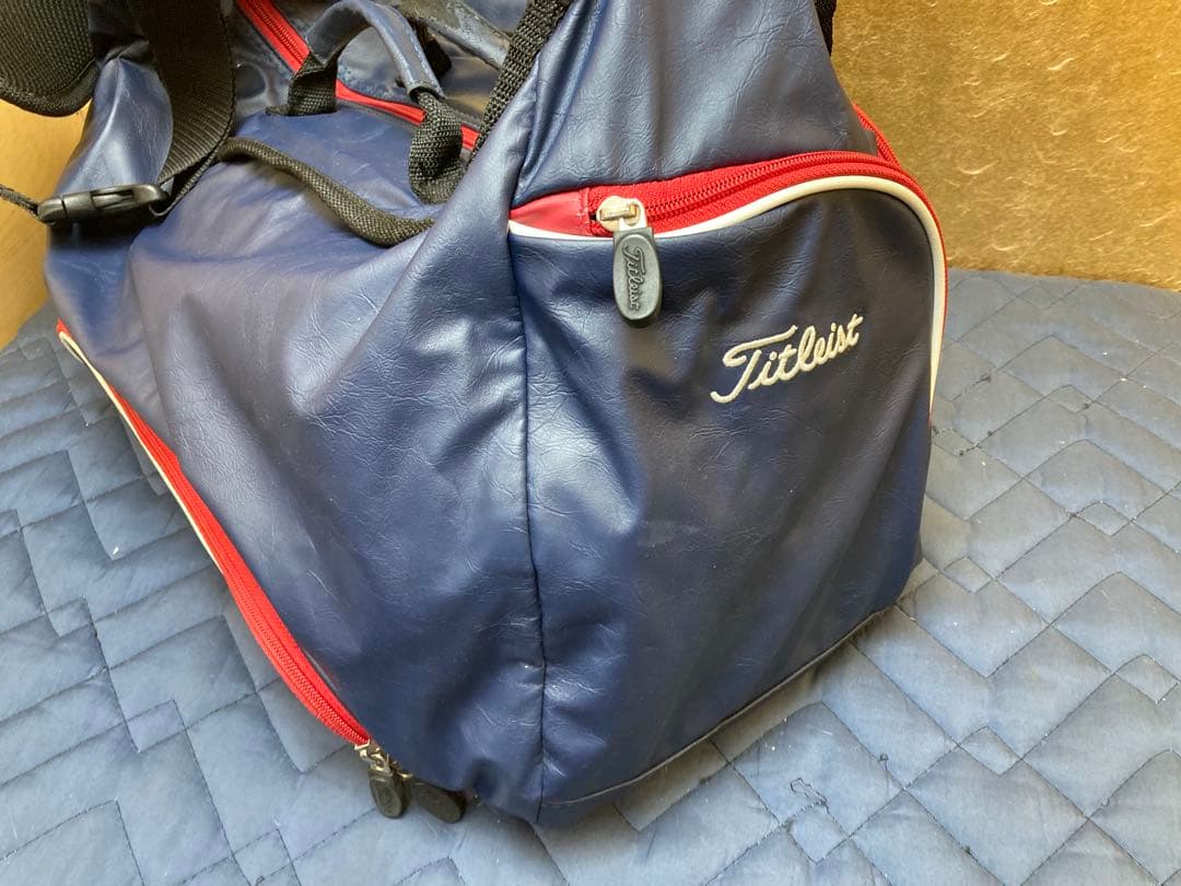 Titleist ゴルフバッグ ネイビー ショルダー　ボストンバッグ