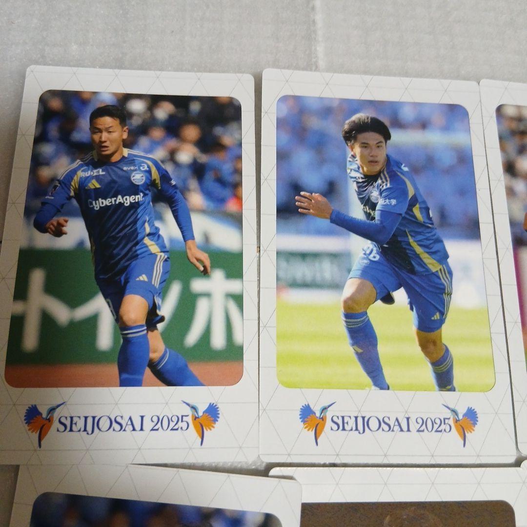 SEIJOSAI 2025 サッカー選手 コレクションシール12枚セット