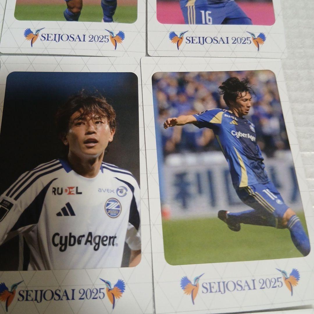 SEIJOSAI 2025 サッカー選手 コレクションシール12枚セット