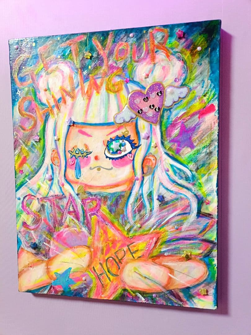 【一点物:イラストアート】★GET YOUR SHINING STAR★