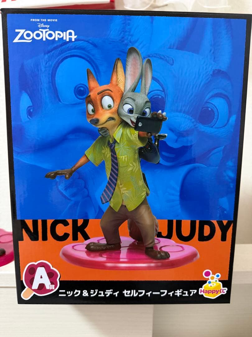 ズートピア　ニック & ジュディ フィギュア A賞