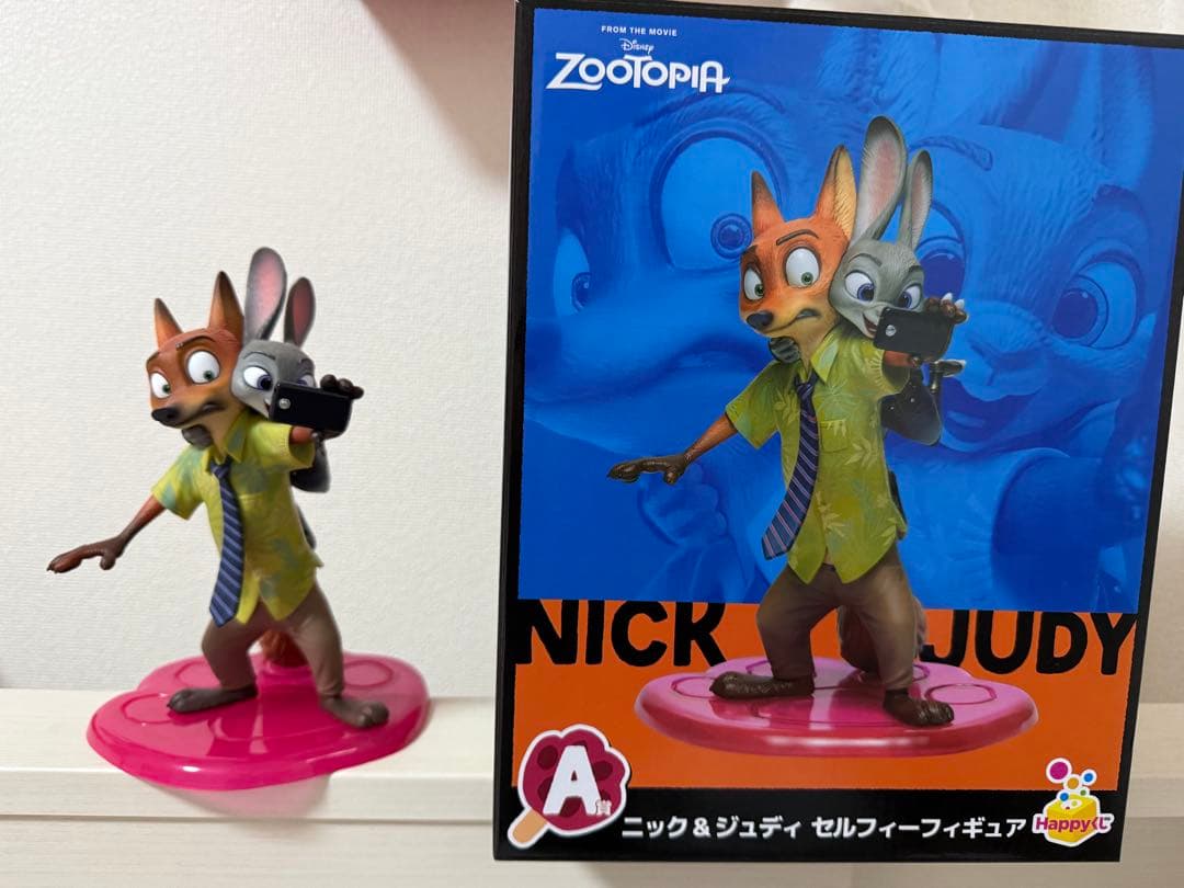 ズートピア　ニック & ジュディ フィギュア A賞