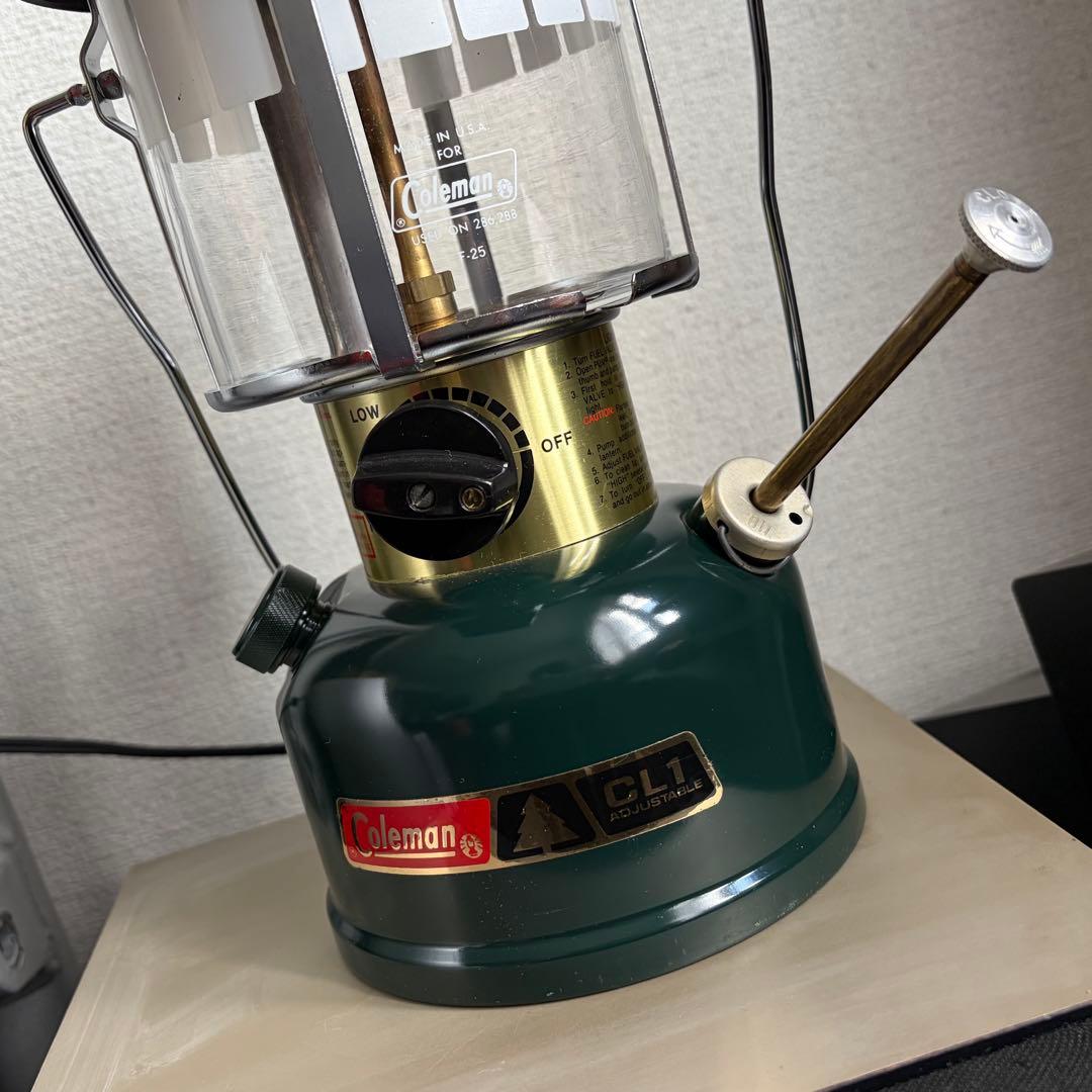 Coleman cl1 1984年03月製 中古 コレクションに