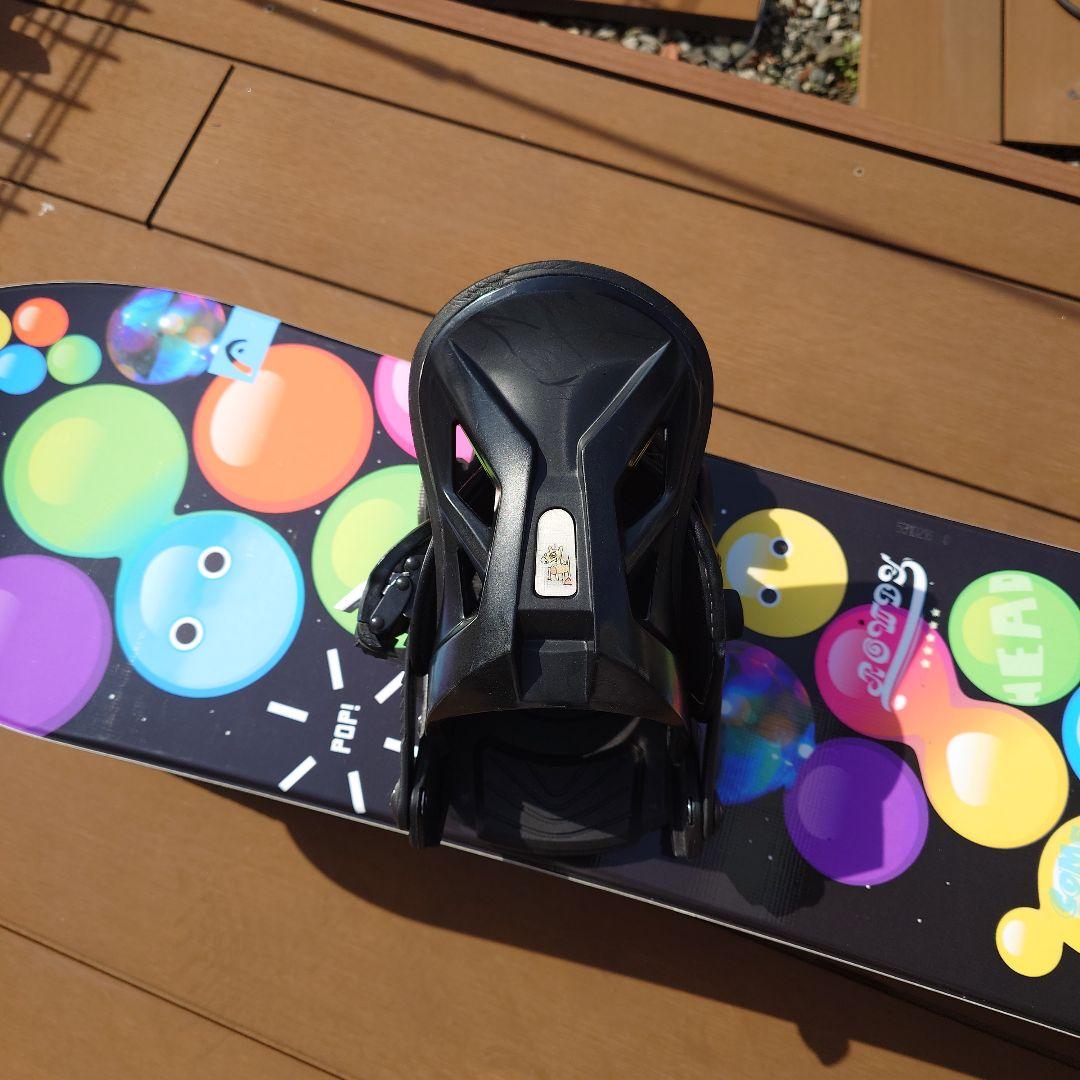 スノーボード ジュニア 2点セット HEAD 108cm ホットワックス済み