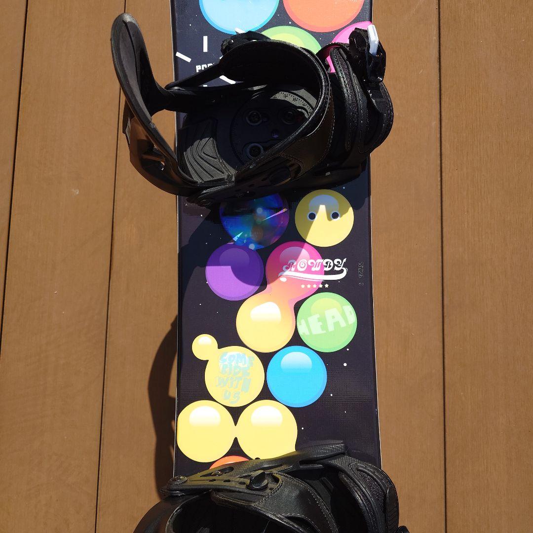 スノーボード ジュニア 2点セット HEAD 108cm ホットワックス済み