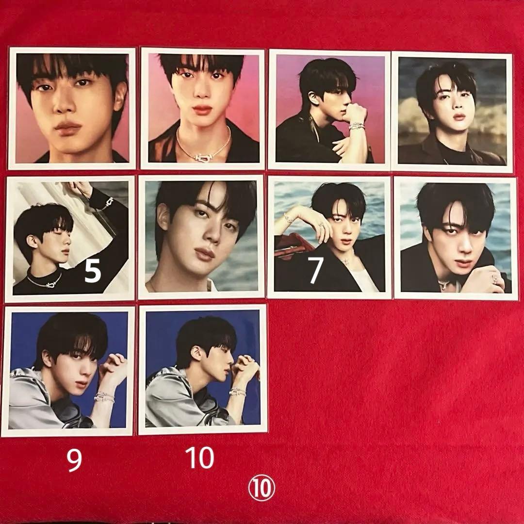BTS ロングステッカー・ブックマーク・ホログラム両面フォトカード♡Jin
