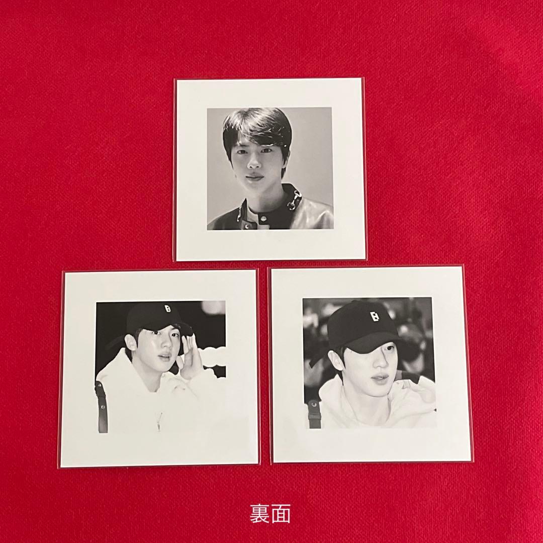BTS ロングステッカー・ブックマーク・ホログラム両面フォトカード♡Jin