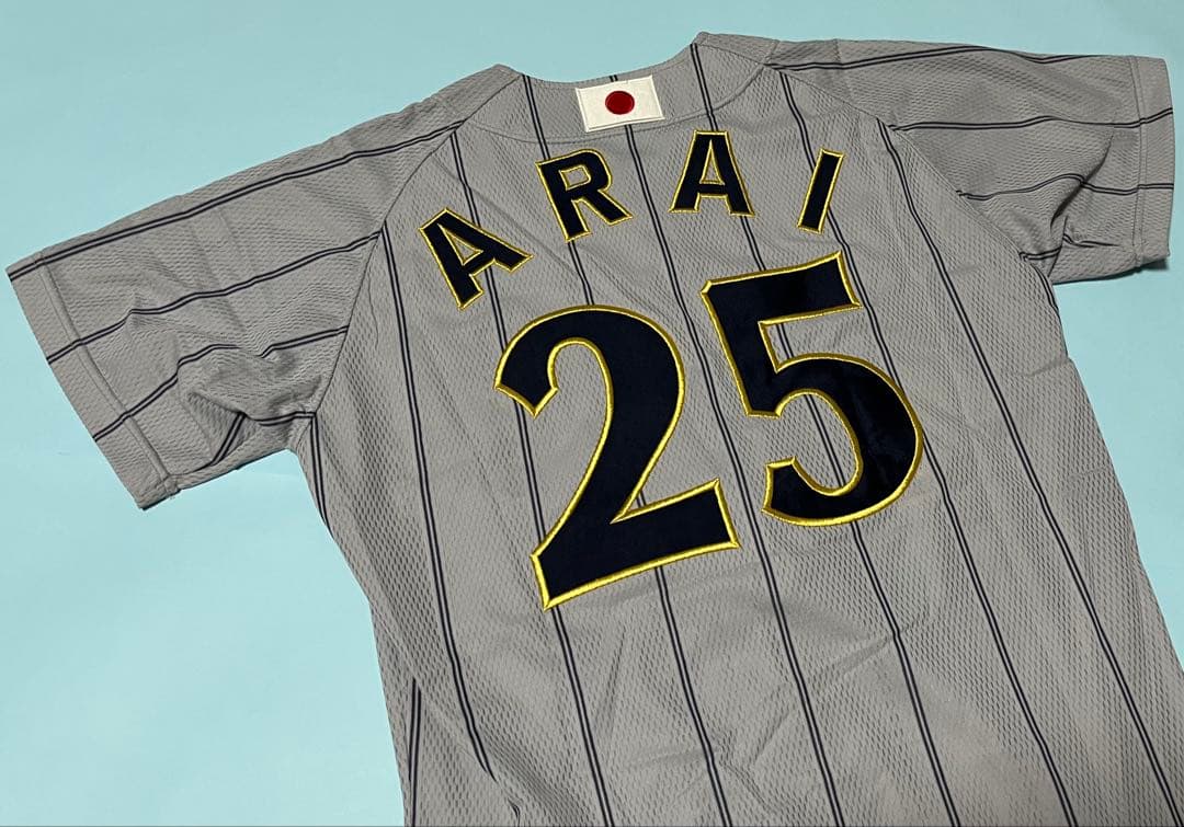2008北京五輪　野球日本代表　新井貴浩選手ユニフォーム　未使用美品　WBC