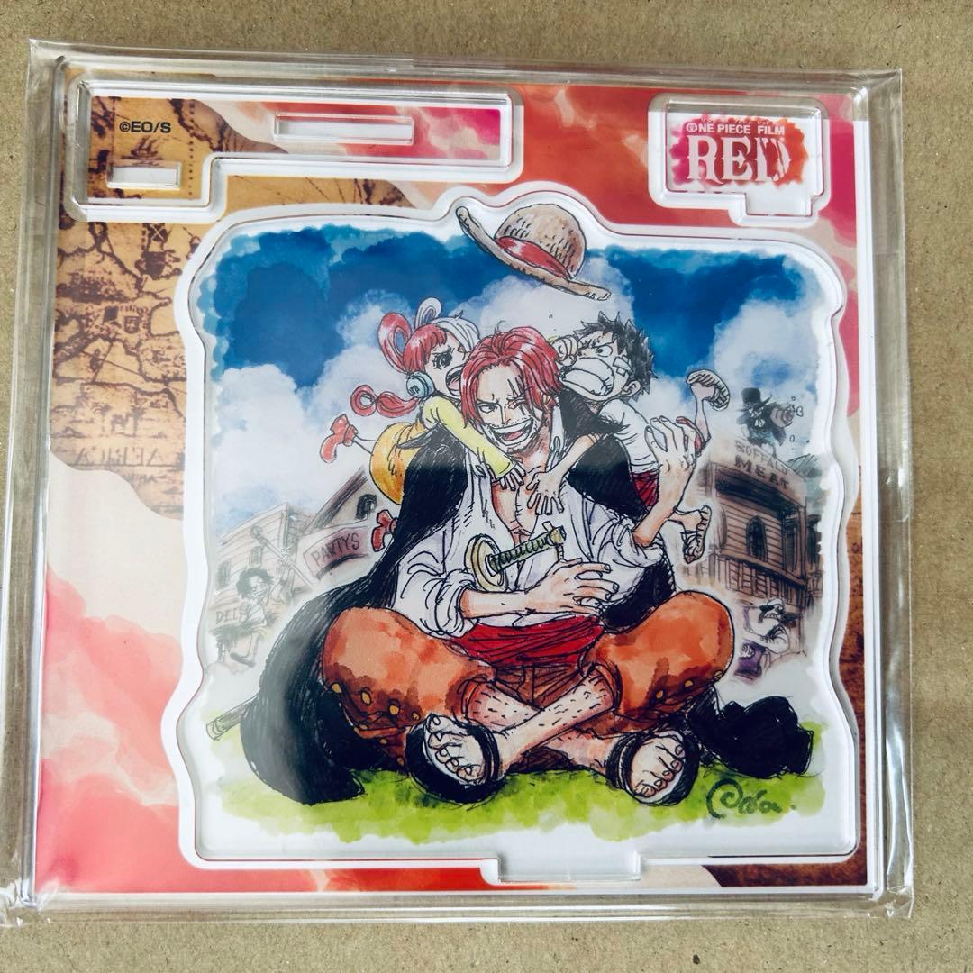 ONE PIECE ワンピース シャンクス ウタ 缶バッジ アクリルスタンド