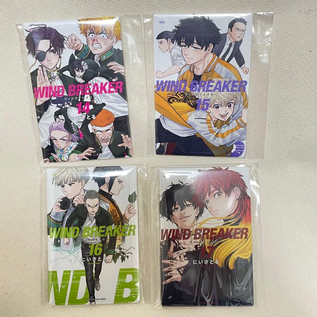 WINDBREAKER展 ランダム缶マグネット　16個　ウィンブレ展