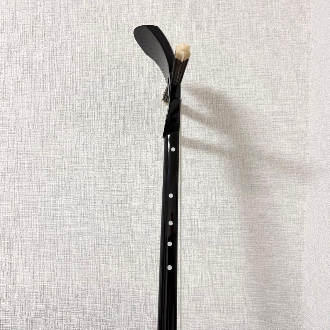 美品　沖縄 三線 本蛇革 強化張り 黒塗り棹 ハードケース 爪 本蛇皮