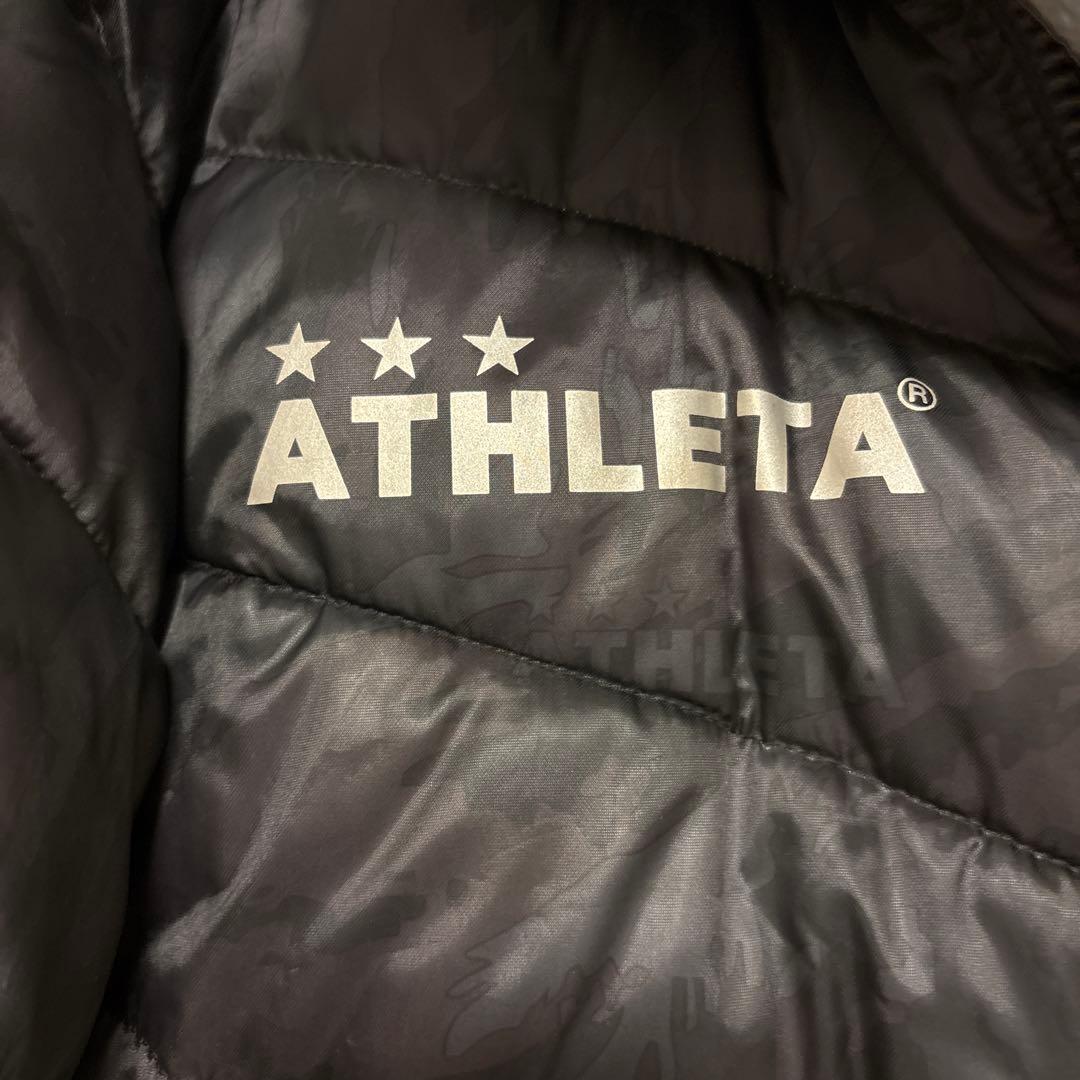 ATHLETA ブラックダウンコート Mサイズ
