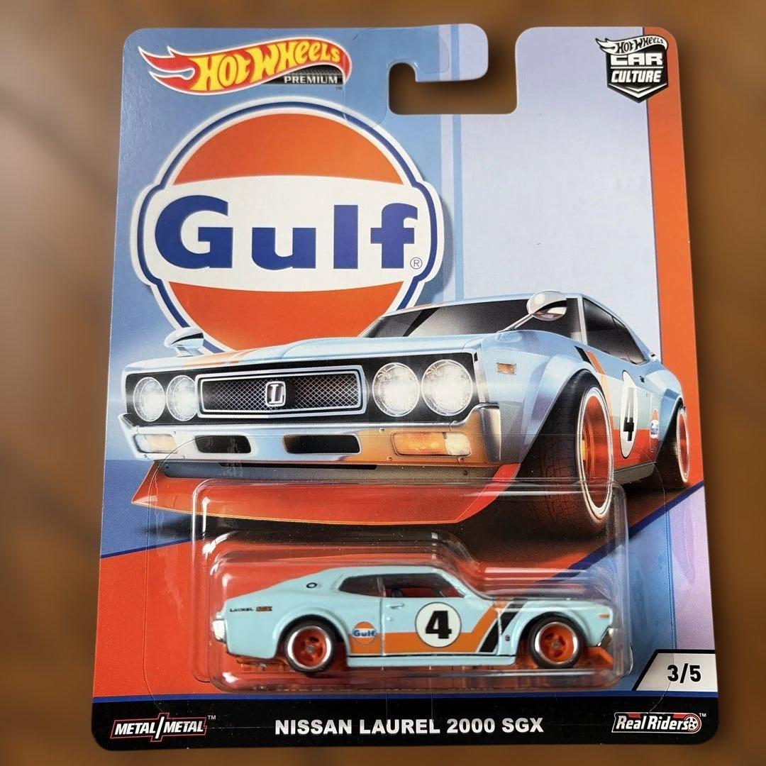 Hot Wheels ローレル他Gulf 5台