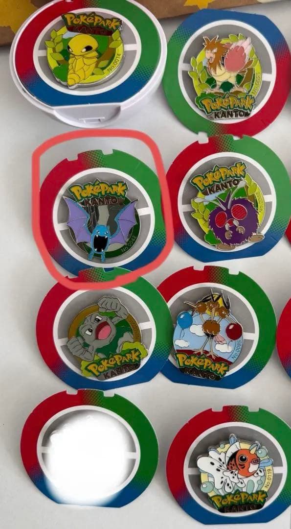 ボールなし ポケパーク カントー ピンズ ピンバッジ 10点セット