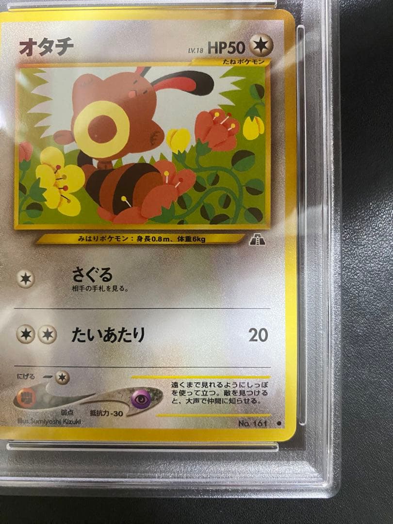 オタチ 旧裏　psa10 ポケモンカード　世界で48枚