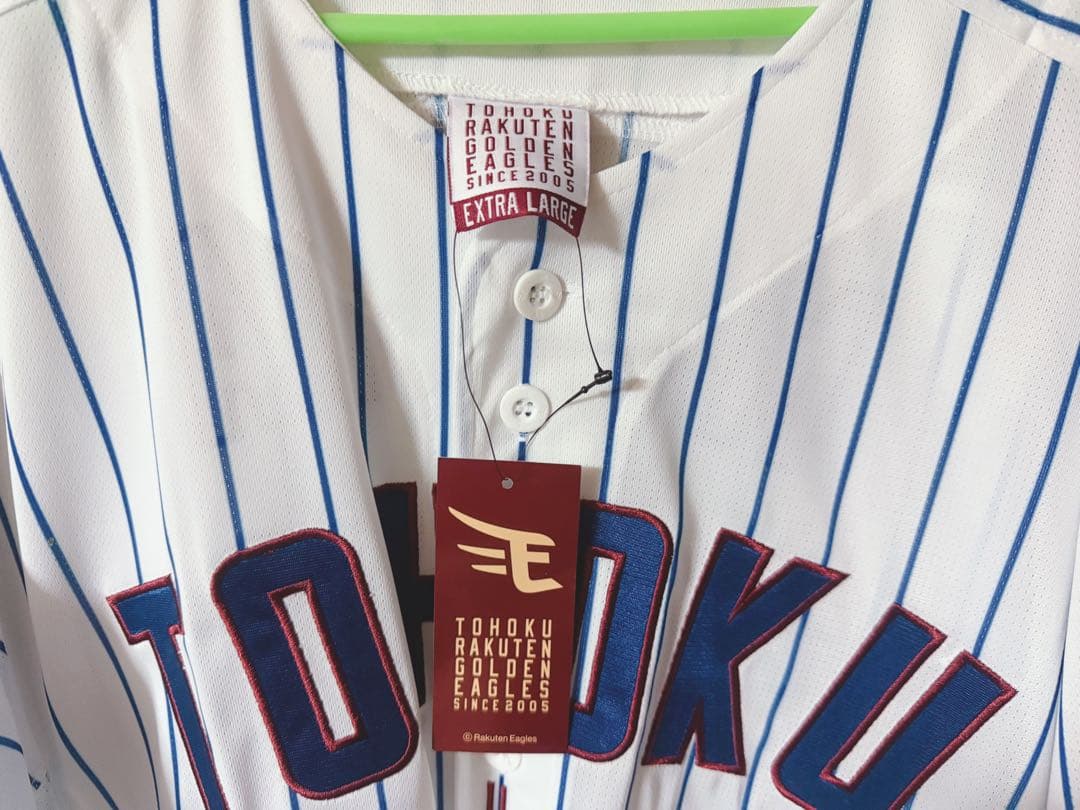 新品未使用品東北楽天イーグルス　東北ブルー2020レプリカユニフォームXL 牧田