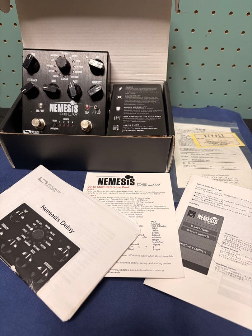 ギター Source Audio nemesis delay SA260