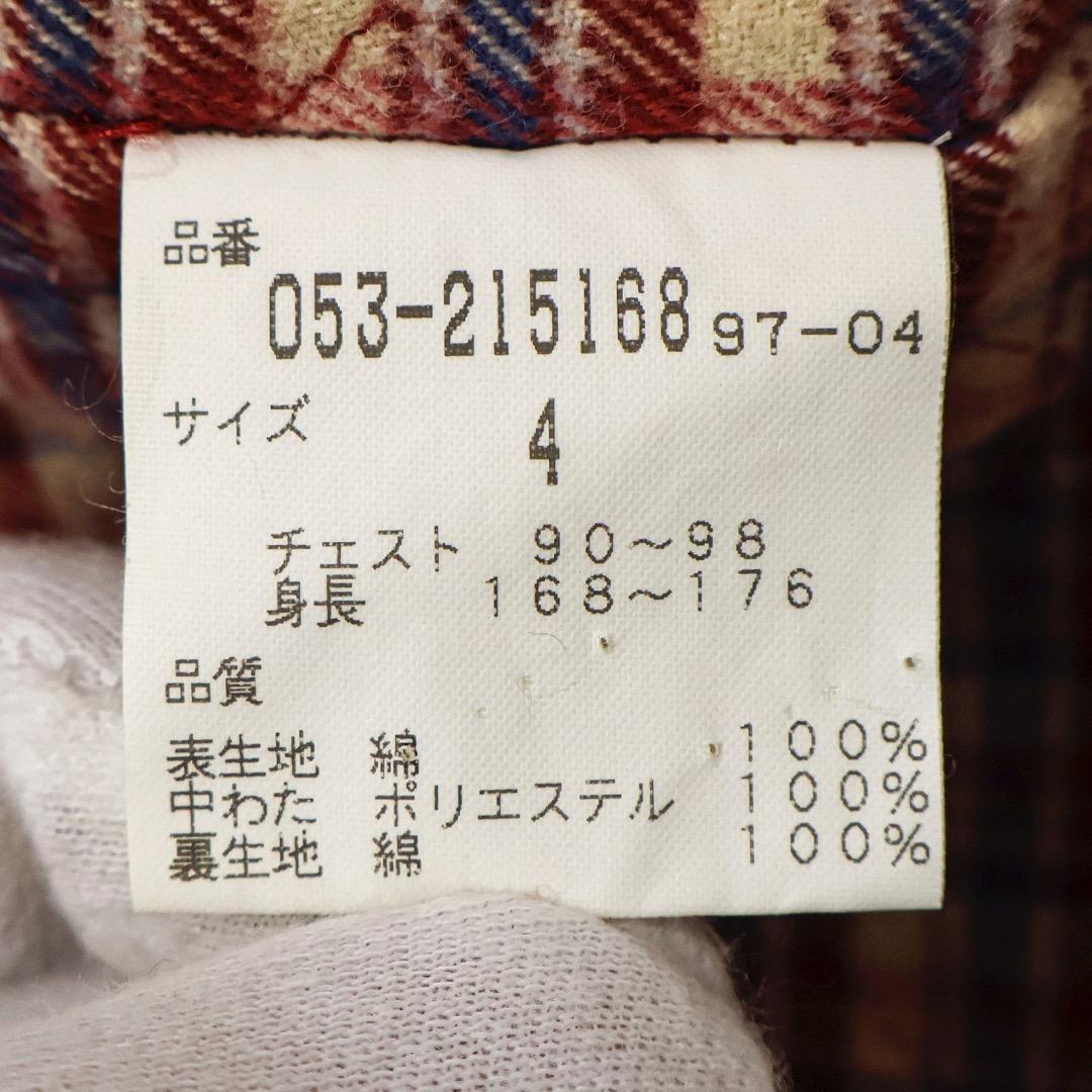 H5922◾️パーリーゲイツ　中綿デニムジャケット　コットン