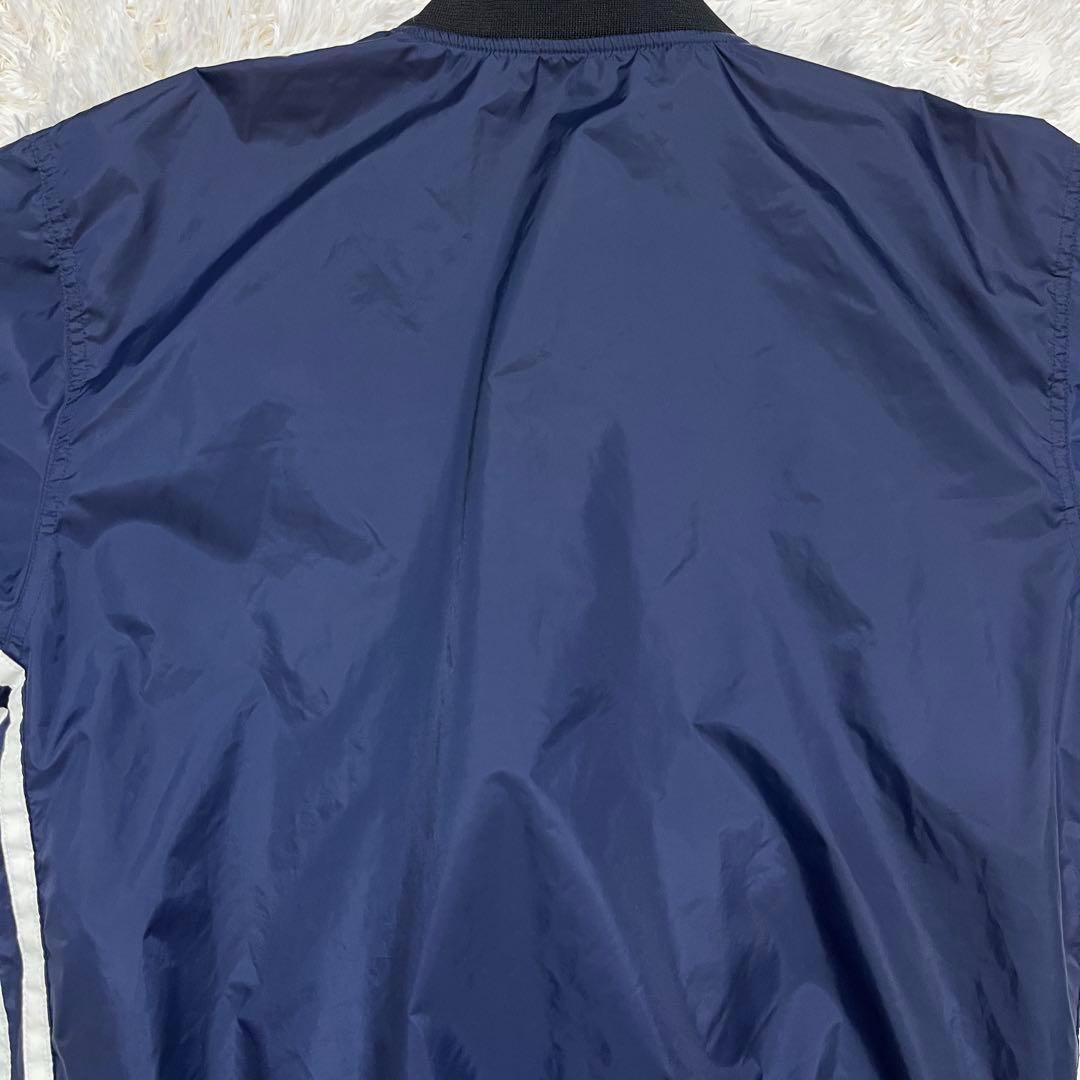 90s adidas アディダス　リバーシブル　ナイロン ピステ　国旗タグ