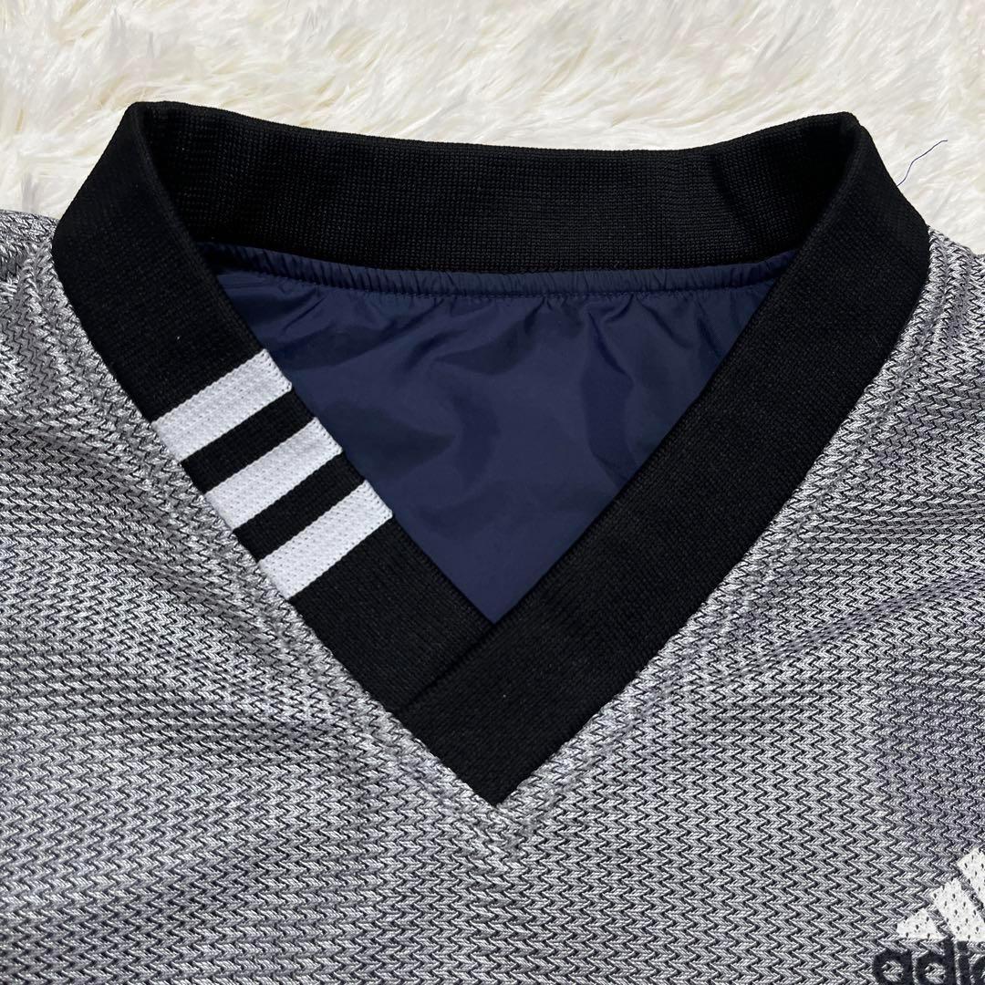 90s adidas アディダス　リバーシブル　ナイロン ピステ　国旗タグ